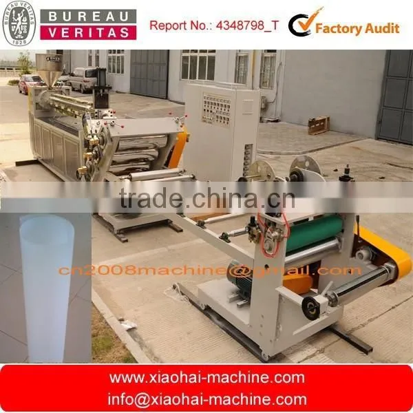 HAS VIDEO PET PP PS Plastic Single Screw Sheet Extruder For Plastic Cup And Cup Lid And All Kinds of Plastic Cover photo-4