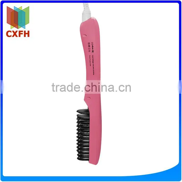 Fast Ceramic Hair Straightener Straightener Irons Comb With LCD Display Electric Straightener photo-5