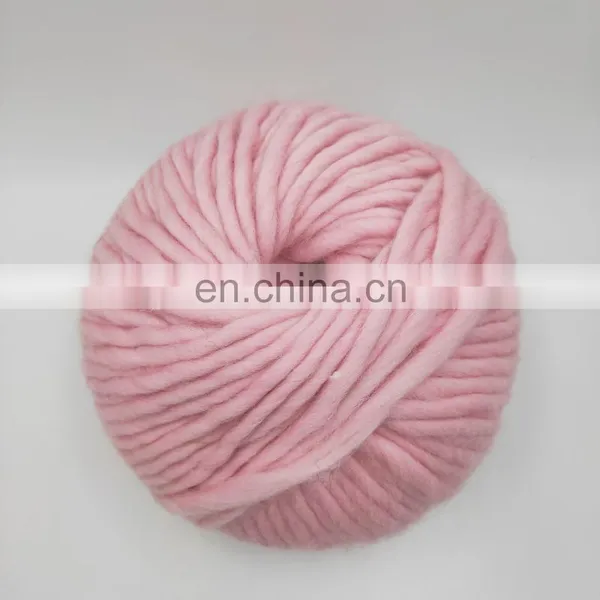 Wholesale Cheap Wool Yarn for Knitting Carpet 8mm Thick Super Chunky Merino Wool Yarn Ready for Shipping photo-3