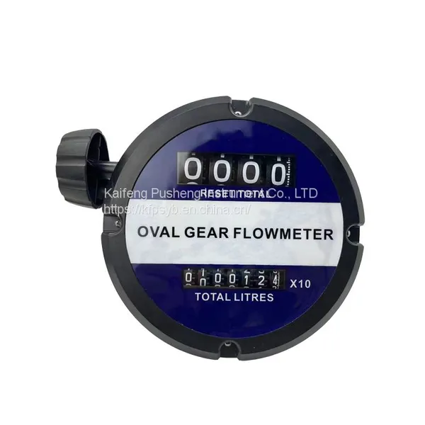 Diesel/kerosene/oil Flowmeter Elliptical Gear Flowmeter Mechanical/electronic Reading Thread Connection photo-3