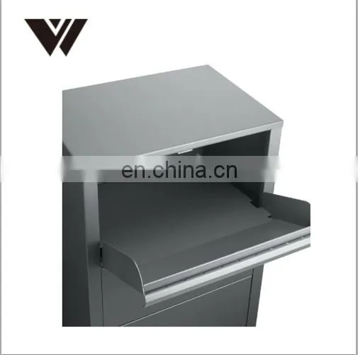 Wall Mounted Smart Parcel Drop Box Dark Grey for Secure Multiple Internet Deliveries of Large Delivery Packets Weatherproof photo-2