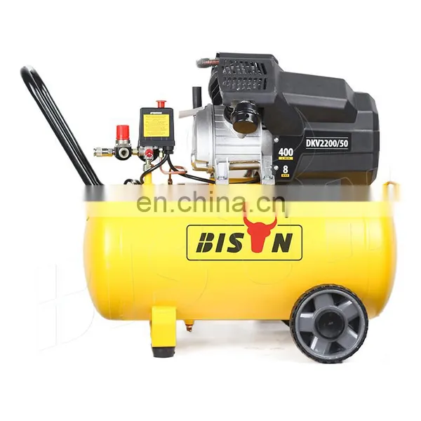Bison China Portable Ac Air Compressor 50 Liter Tanks Air Compressor Compressor photo-4