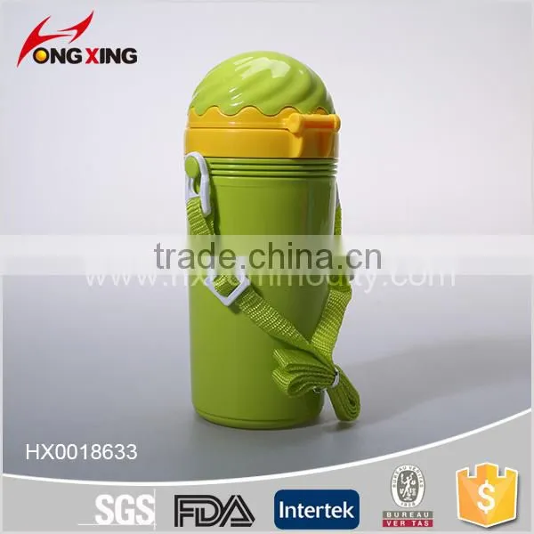 Fashion Ice Cream Shaped Plastic Sport Straw Bottle for Kids photo-3