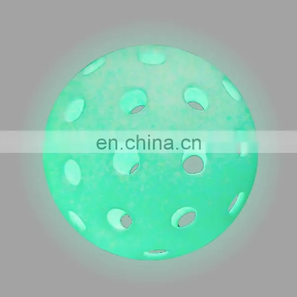 Luminous Pickleball 74mm 40 Holes Pickleballs Glow in Dark photo-4