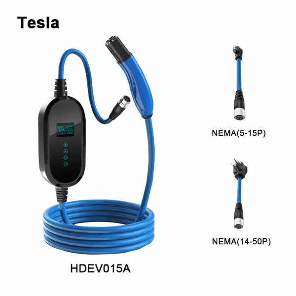 Portable Ev Charger,With Adjustable NEMA(6-50P) Plugs ,For Electronic, General-purpose, Home, Industrial, Power HDEV015 photo-2