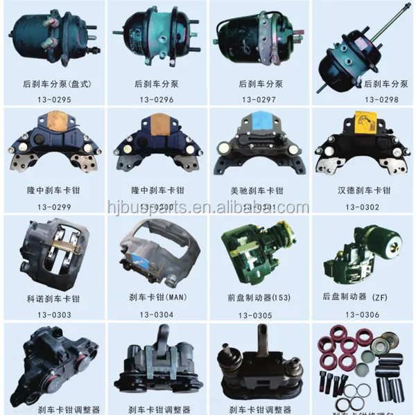 High Quality High Performance Bus Parts & Accessories Brake System Brake Calipers photo-6