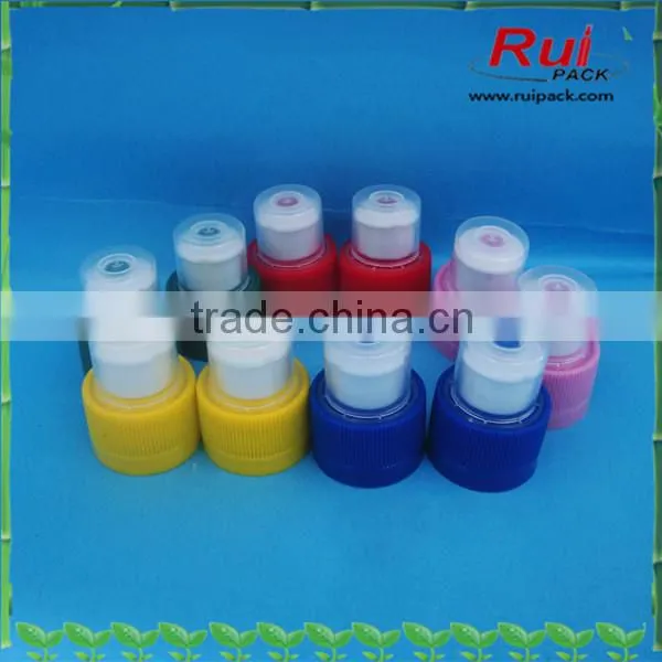 28/410 Plastic pp Sports Water Push and Pull Cap,plastic Sports Water Cap With Tamper Evident photo-2