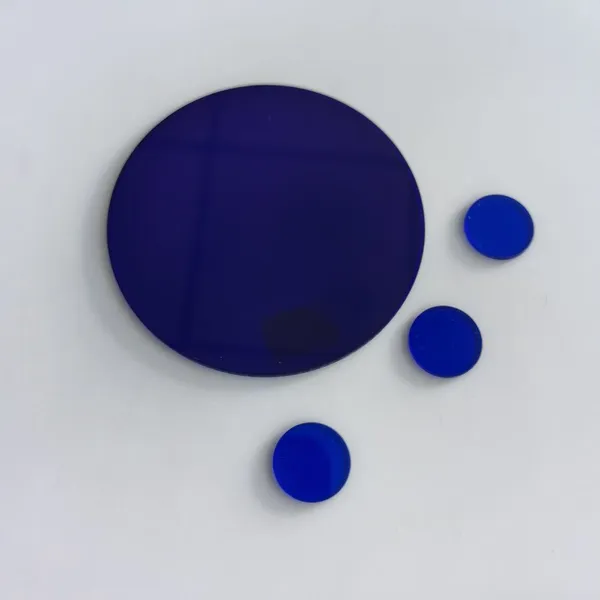 Purple Optical Glass Custom ZWB2 Optical Glass Filter Selected Absorption Type Glass photo-2