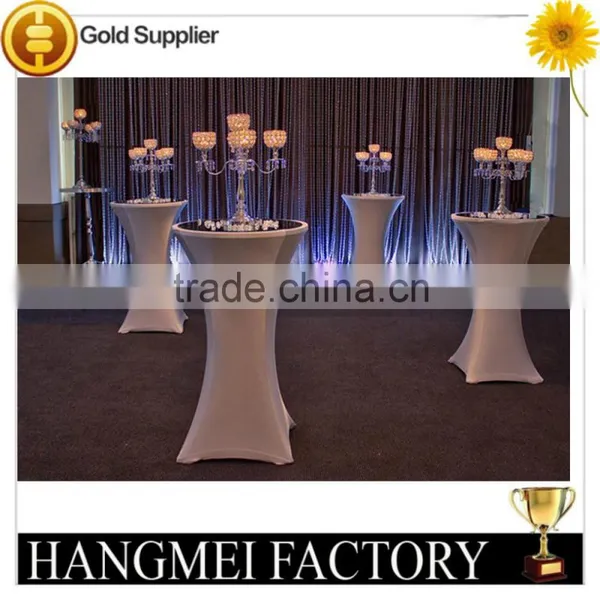Cheapest Spandex High Bar Cocktail Table Cloth for Wedding photo-3