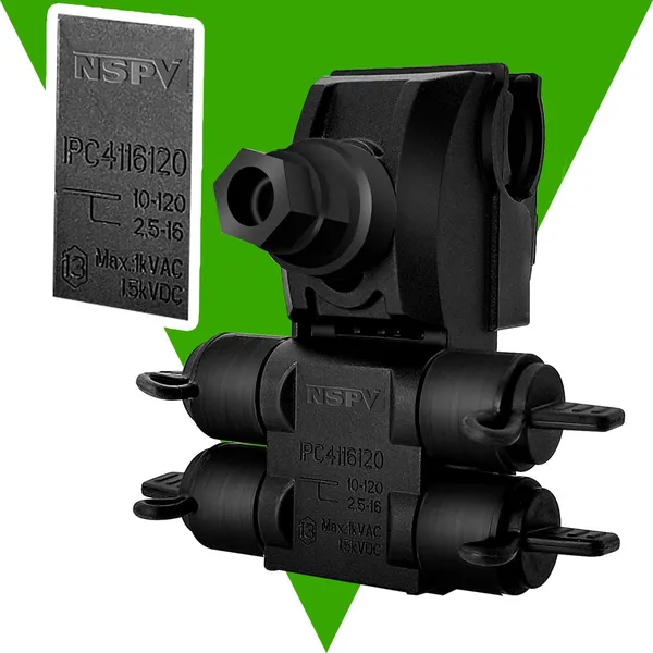 IPC Insulation Piercing Connector NSPV IPC4116120 Main Cable 10-120mm2 Tap Cable 2.5-16mm2 photo-5