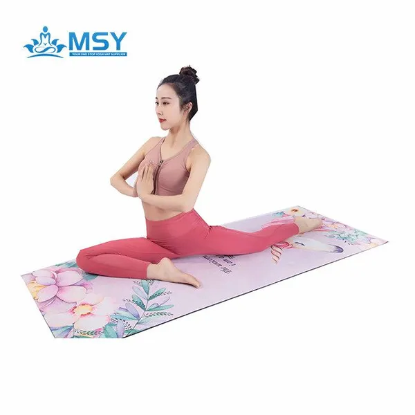 Non-Slip Grip Yoga Mat Towel Super Absorbent for Hot Yoga Practice