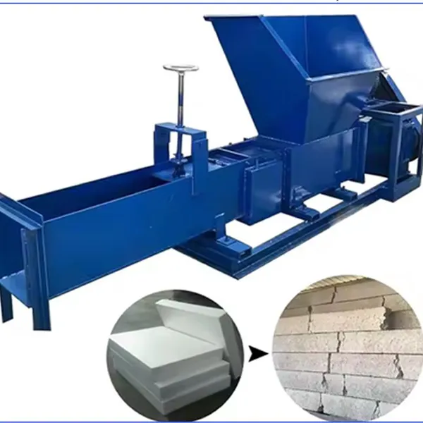 Save Electricity 50 EPS/EPP Foam Compressor Hydraulic Cold Pressing for Home Appliance/logistics Packaging Recycling