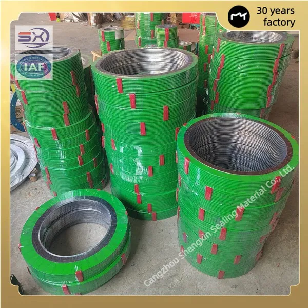 ASME/JIS/DIN Carbon Steel Locating Ring Filled Graphite Spiral Wound Gasket photo-5