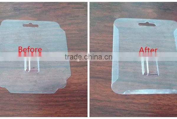 Three Edge Blister Edge Folding Machine for PVC Package photo-4