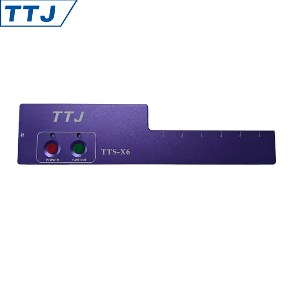 TTJ Brand Oven Temperature Profiler TTS-X6 Ultra-thin SMT Photovoltaic Tunnel Low Furnace Temperature Tracker 6-Channel Tester photo-2