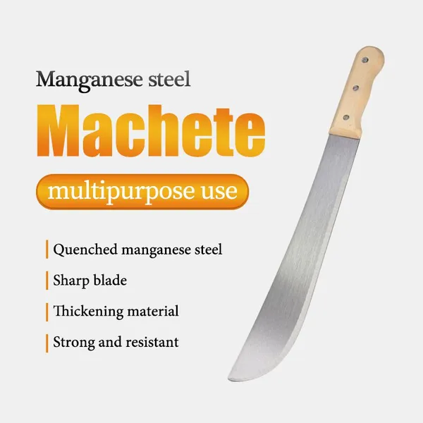 Ghana Quenched Tempered Forged Machete High Carbon Steel photo-1