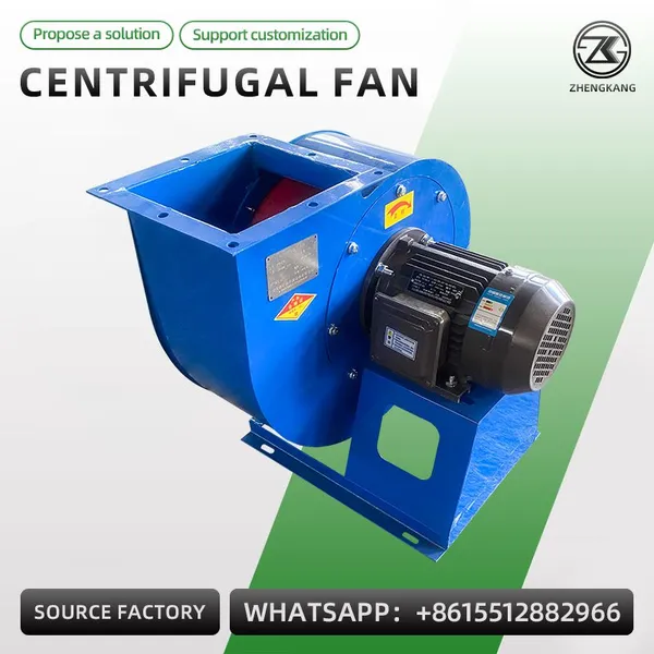 Industrial Centrifugal Fan High Pressure Blower Ventilator Extractor Fan for Dust Collection photo-4