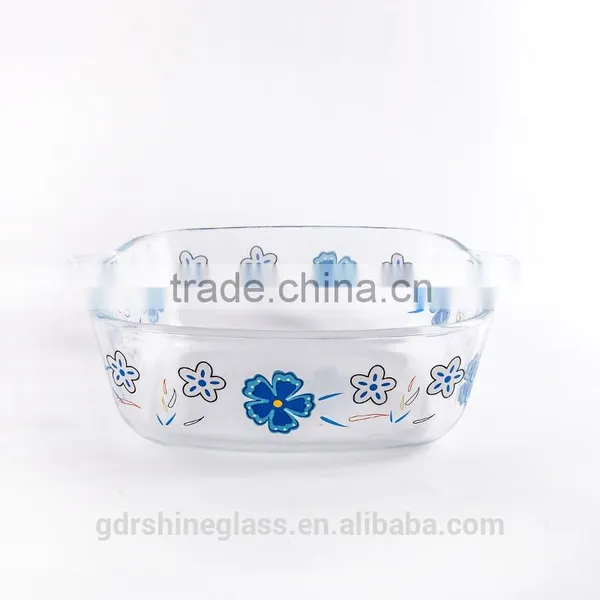 Hot Selling Factory Direct Manufacture Glass Plate /decal Pyrex Glass Food Dish photo-5