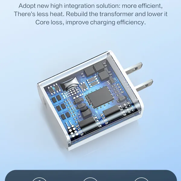 QC3.0 Fast Charging Adapter Compliant With International Safety Standards photo-4