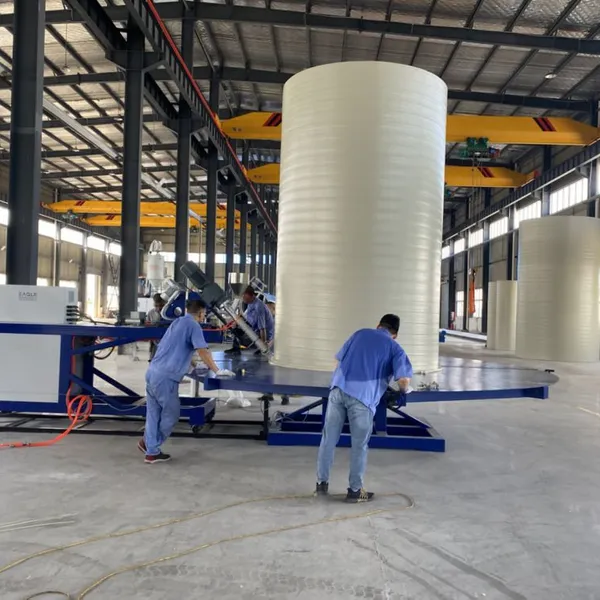 Double Structural Hollow Wall Spiral Winding Sewer Pipe Tank Extrusion Production Line photo-4