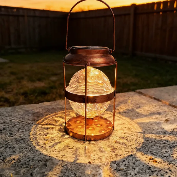 Solar Lawn Lights, Solar Ice Brick Night Lights, Solar Wall Lights, Projection Lights, Decorative Landscape Lights photo-5