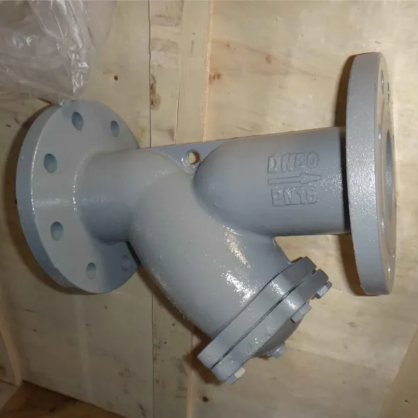 Stainless Steel Carbon Steel A216 Wcb Rubber Lined Flange End Y Type Strainer Brass DN15-DN600mm DIN Strainer photo-3