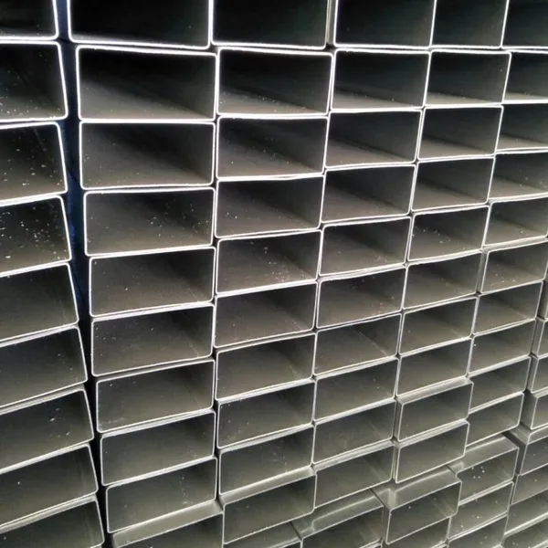 Large Stock Cold Rolled Galvanized Square Metal Q235 Q345 S235 Square Pipe Tube Hollow Steel Pipe Carbon Steel Rectangular Tube photo-3