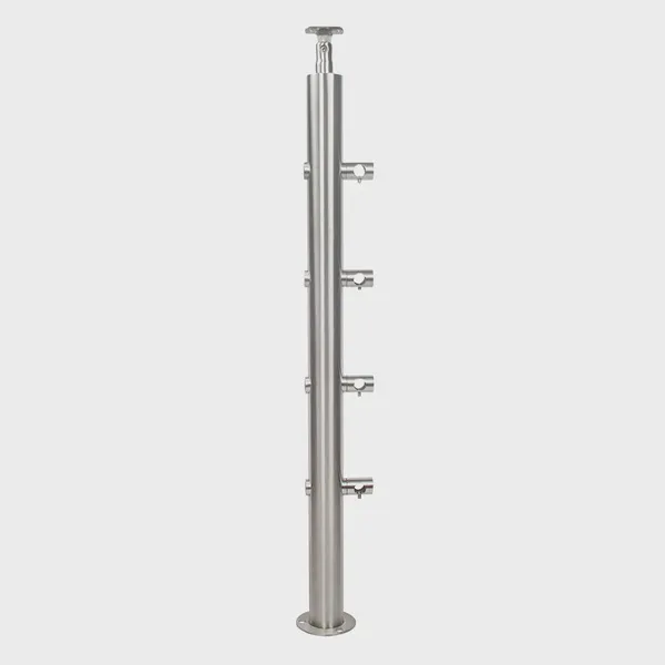SENOTECH Glass Railing Post for Modern Balustrade Systems