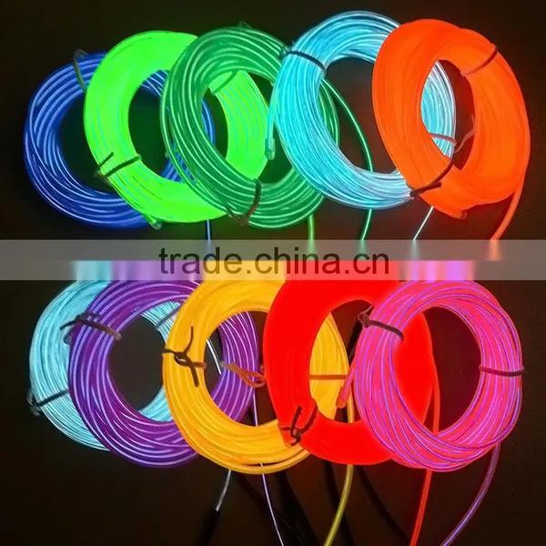 5M of Dia.3.2MM EL Wire Roll With Portable 3V(2XAA-NOT INCLUDED) EL Inverter photo-6