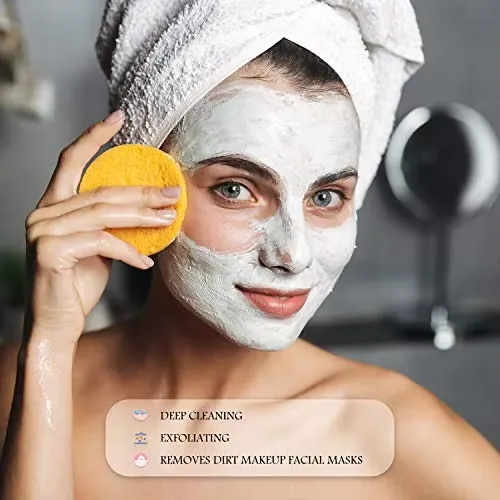 Facial Cleansing Sponge Compressed Pva Sponge Face Clean Puff Compressed Sponge Strip Makeup Sponge Cosmetic Sponge Strip