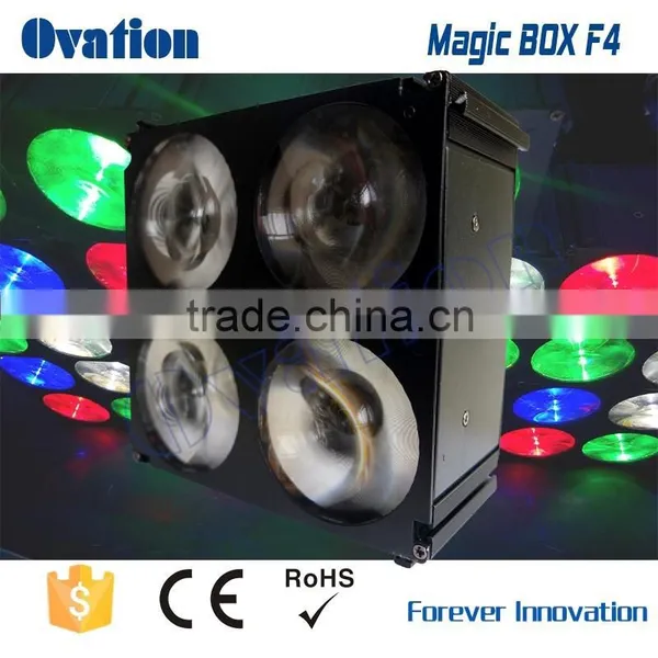 4*10W Magic Box Indoor Use DMX Control Led Slim Par Light Beam Light photo-3