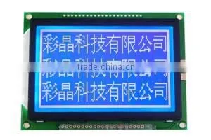 Fstn Black White 128x64 Dots Matrix Lcd Display Module With Led Backlight photo-2