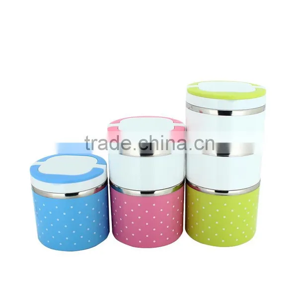 Unique Design 1/2/3/4 Tiers Stainless Steel Food Box/food Box Container photo-2