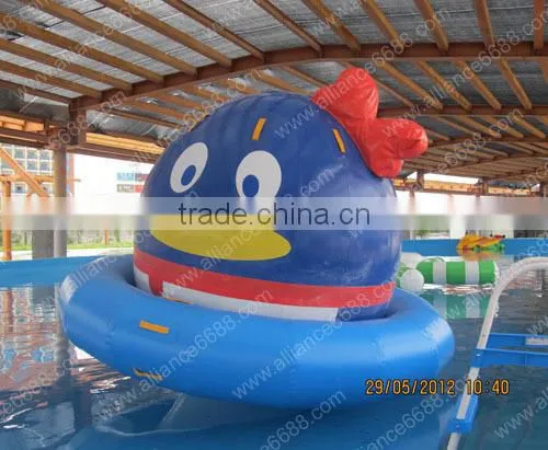 Inflatable Floating QQ Gyroscope Aqua Park Equipment Funny Aqua Games