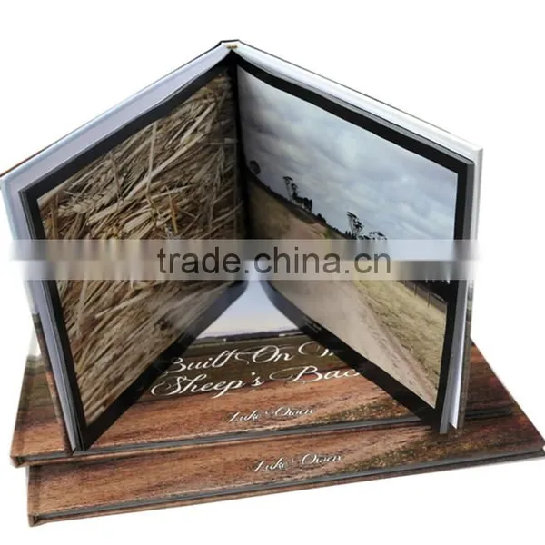 Paper & Paperboard Product Material and Offset Paper, Cheap Hardcover Brochure/photo Book photo-4