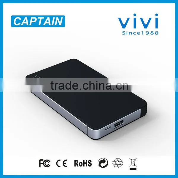 Portable 8000mah Power Bank Battery Charger for Smartphone Tablet Iph5/iph4 Camera ROHS CE FCC