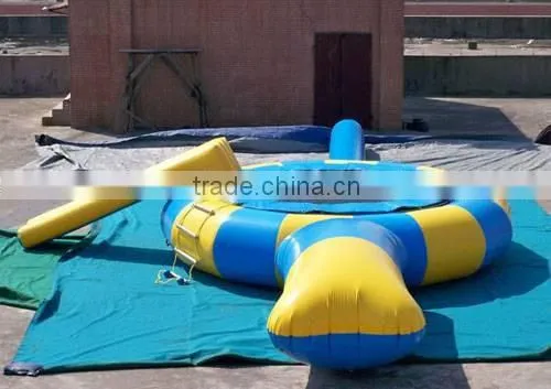 inflatable trampoline set