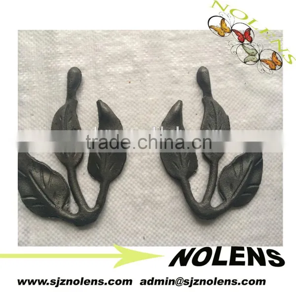 Wrought Iron Parts of Gate-wrought Iron Flower