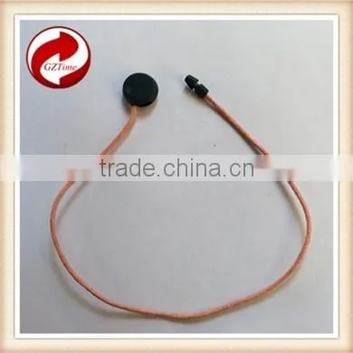 Quality String Seal Tag, Hang Tag String, Garment Plastic Seal Tag Black+pink Seal Tag String Thong photo-3