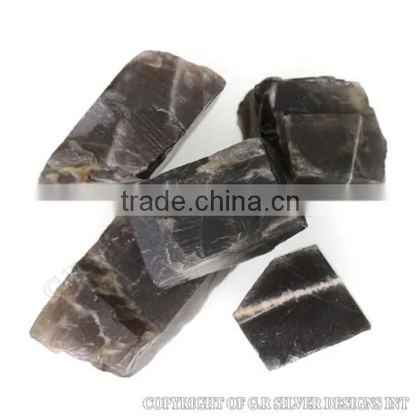 Grey Moonstone Rough Gemstone,rough Moonstone for Sale,gemstone Rough Suppliers photo-3