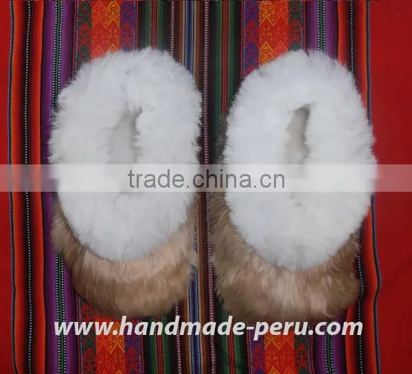 Baby Alpaca Slippers. Unisex