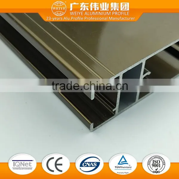Doors and Windows Furniture Aluminium Alloy Frame Anodizing Extruded Profiles Price Manufacturer photo-4