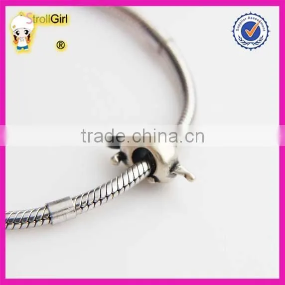Animal Charm Sterling Silver 925 Lovely Monkey Beads Fit European Bracelet photo-6