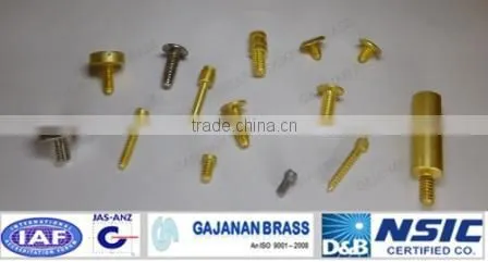 Brass Round Head Screw