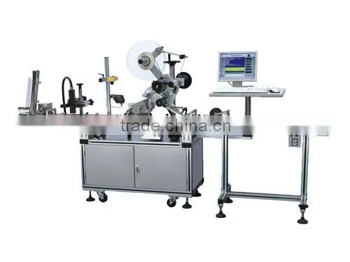 Super quality card spraying code and sticking machine