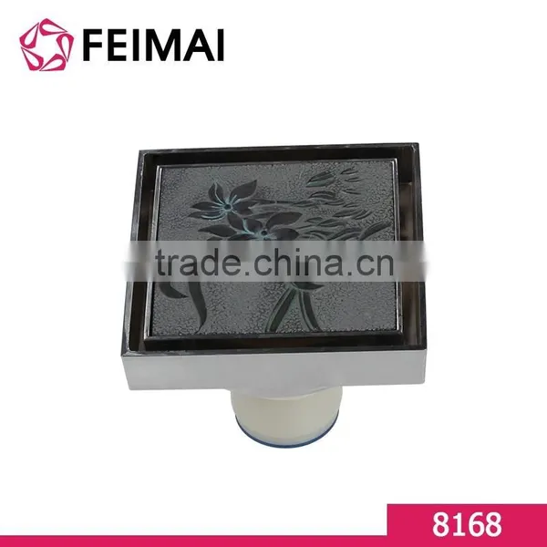 Sanitary Ware Resin Brass Shower Floor Drainer