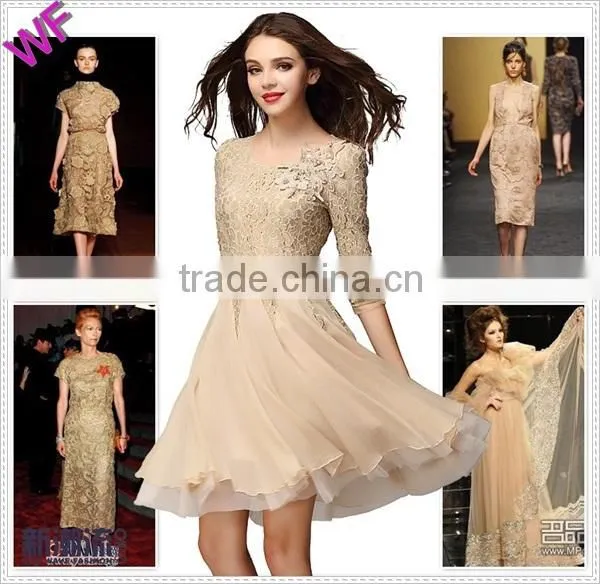 New Fashion Design Girls Lace Dress photo-3