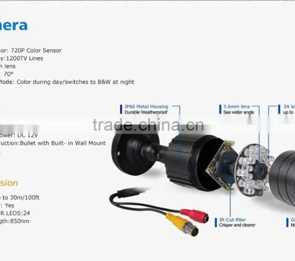 1080P IP HD CCTV KIT 8 x 900tvl Waterproof CCTV Camera Outdoor 8CH + Onvif NVR HVR DVR P2P Home Security System photo-4