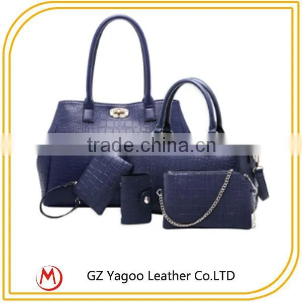 4pcs in 1 Set Branded Tote Women Handbag photo-3