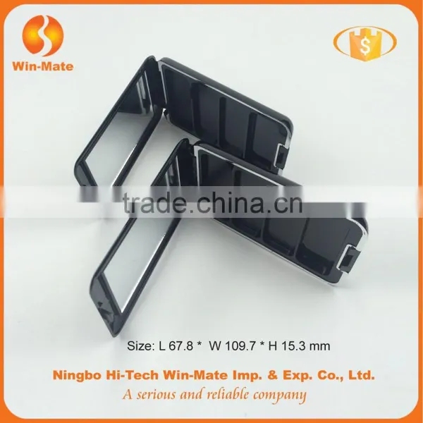 High Quality Personal Care 4 Cell Injection Eyeshadow Case With Rectangle Mirror photo-2